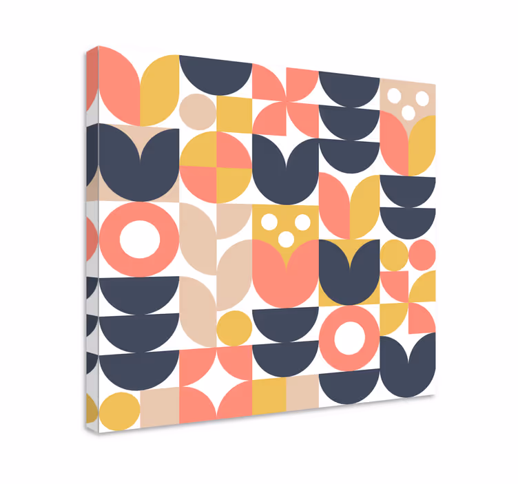 Tableau scandinave Nordique géométrique - TenStickers