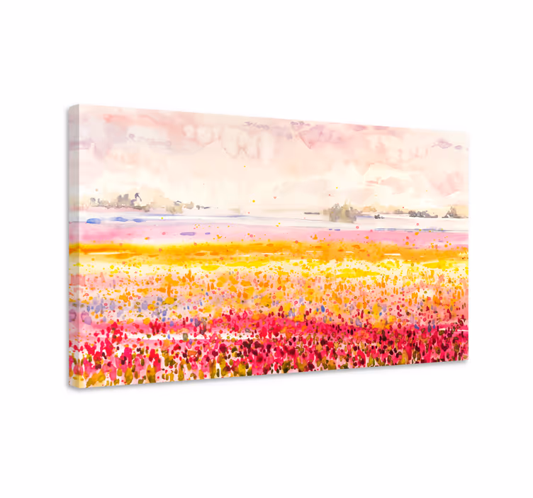 Tableau moderne Paysage coloré moderne - TenStickers