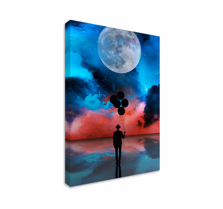 Tableau vintage Collage de solitude vintage - TenStickers