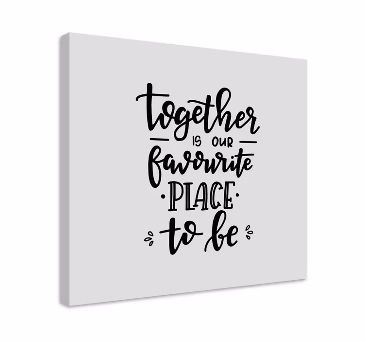 Tableau de motivation Ensemble - TenStickers