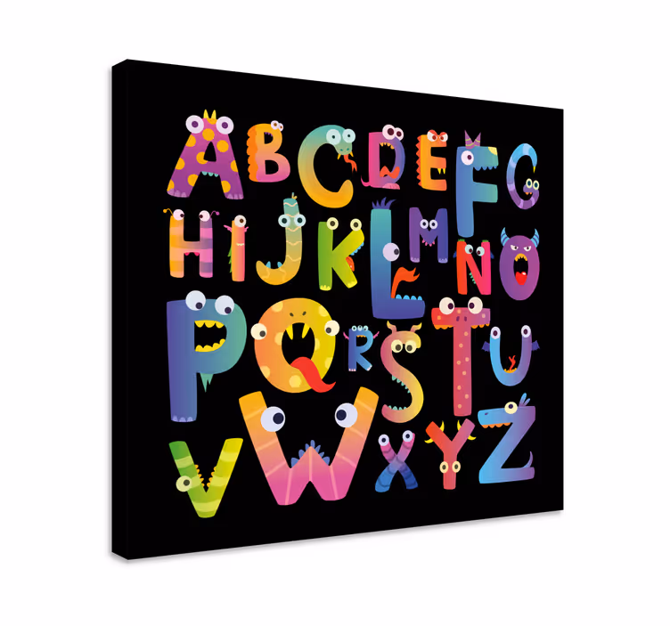 Tableau Alphabet pour enfants - TenStickers