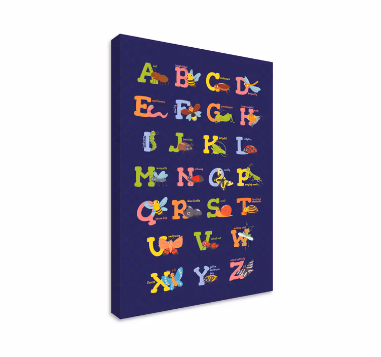 Tableau Alphabet anglais - TenStickers