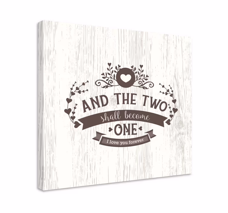 Tableau chambre Citation de chambre vintage - TenStickers