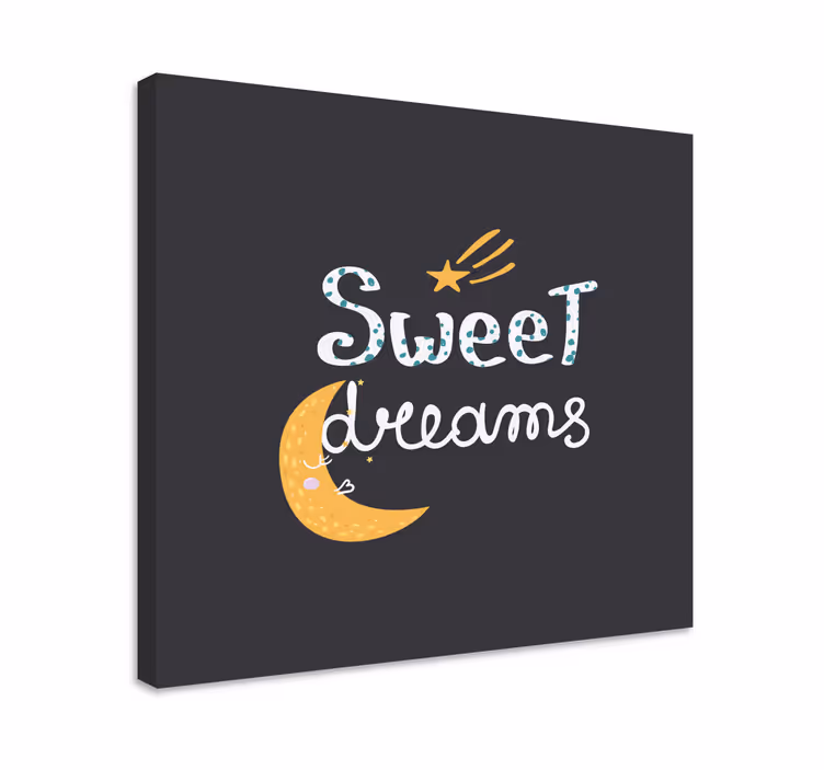 Tableau chambre Doux rêves - TenStickers