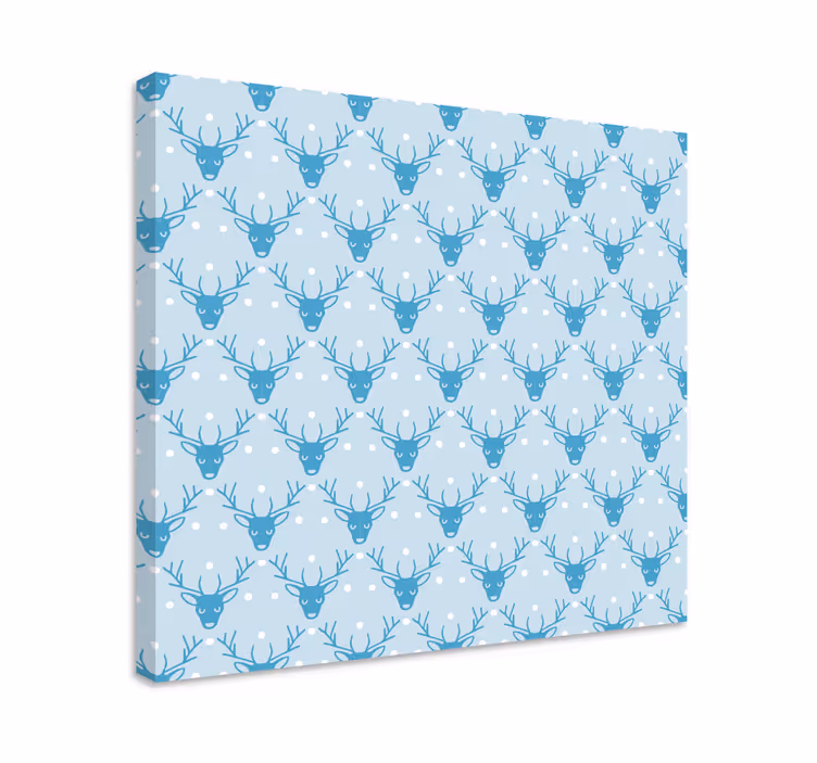 Tableau cerfs motif cerf d'hiver - TenStickers