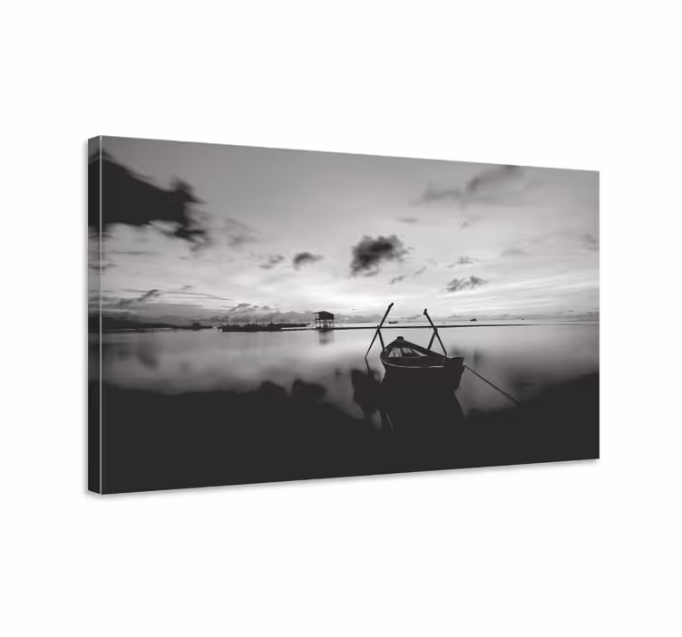Tableau paysages scène aquatique sereine - TenStickers