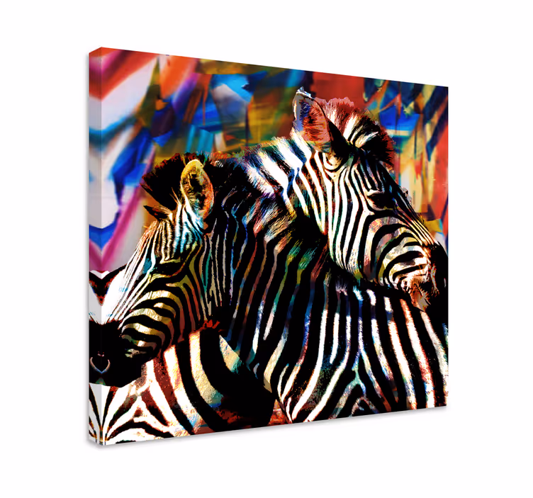 Tableau animal Quelques semaines multicolores - TenStickers