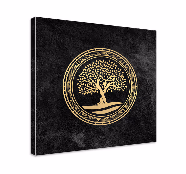 Tableau bouddha arbre de vie - TenStickers