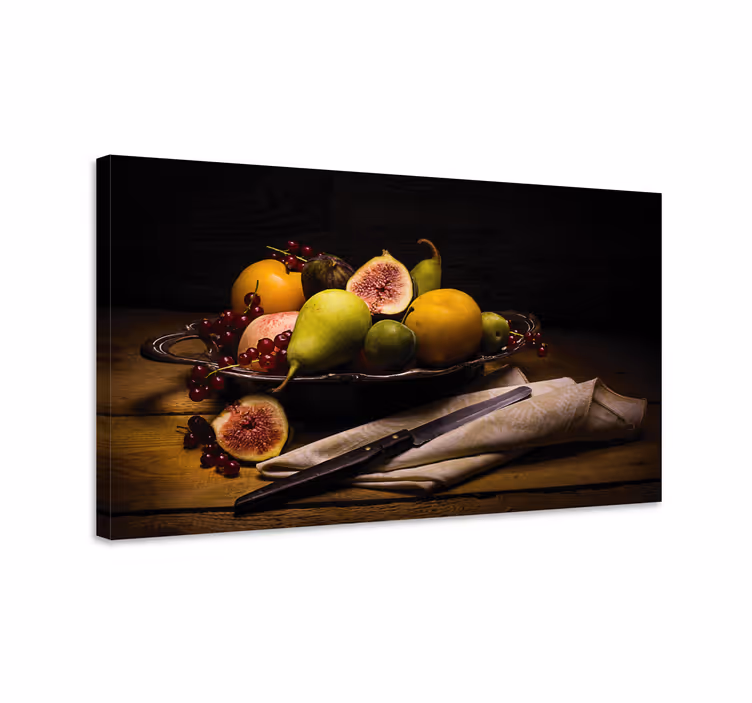 Tableau Salade détaillée de - TenStickers