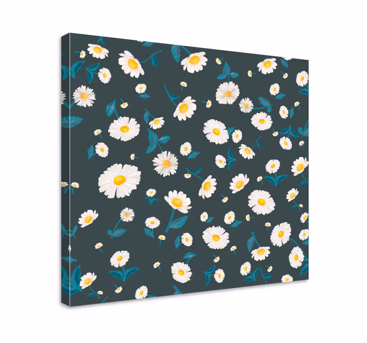 Tableau fleurs et plantes motif marguerite - TenStickers