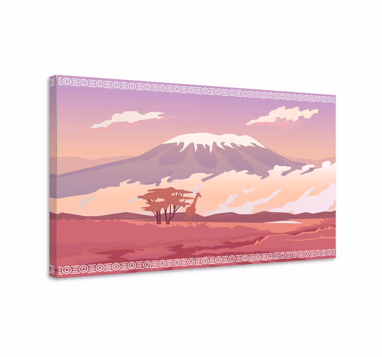 Tableau paysage Kilimandjaro - TenStickers