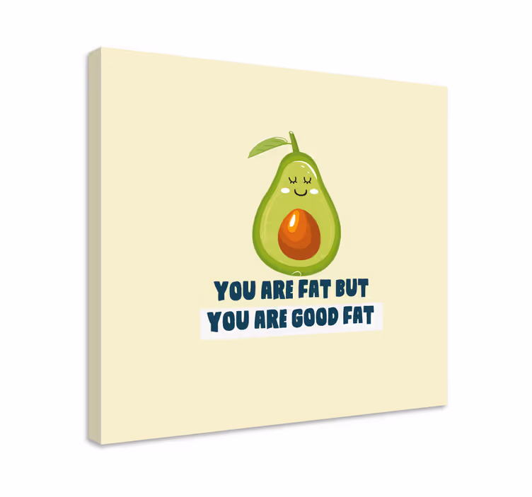 Tableau texte Citation drôle avec avocat - TenStickers