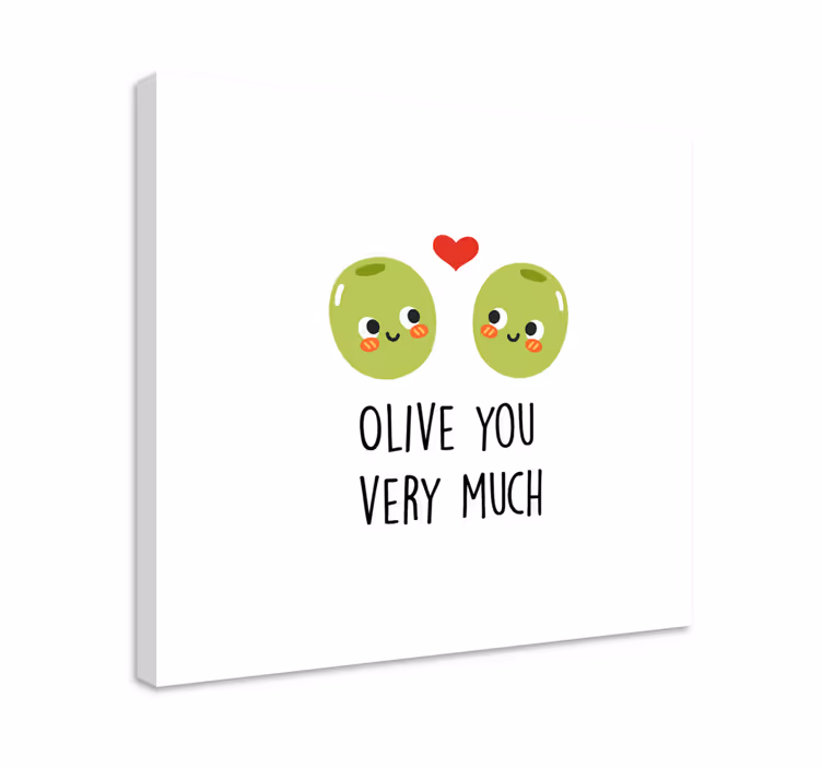 Tableau motivation olive toi ensemble - TenStickers