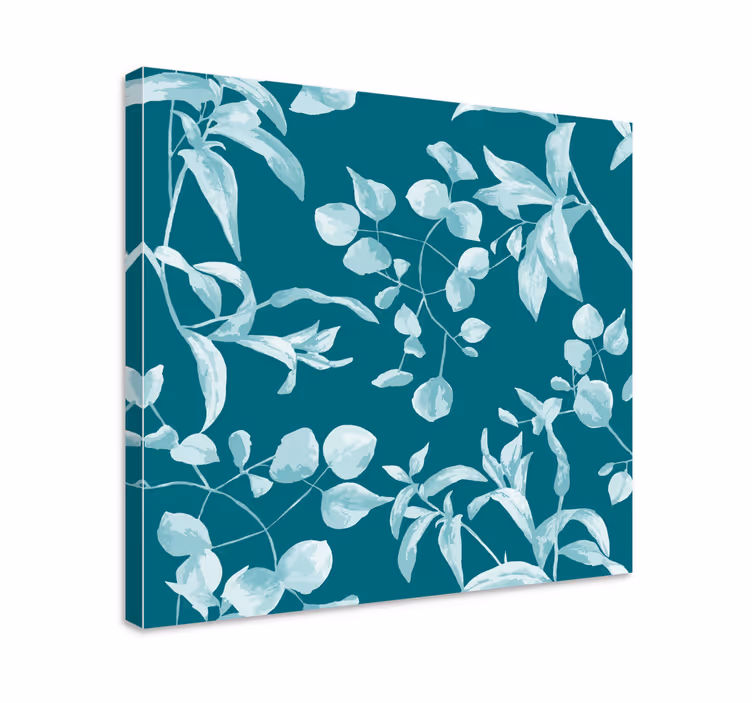 Tableau fleurs et plantes design élégant feuillage - TenStickers