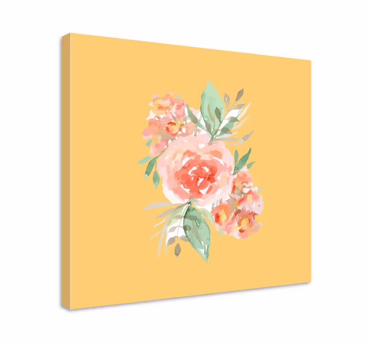 Tableau fleurs et plantes design bouquet floral - TenStickers