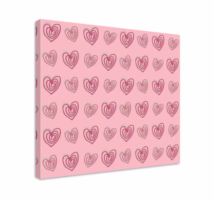 Tableau motivation design motif cœur - TenStickers