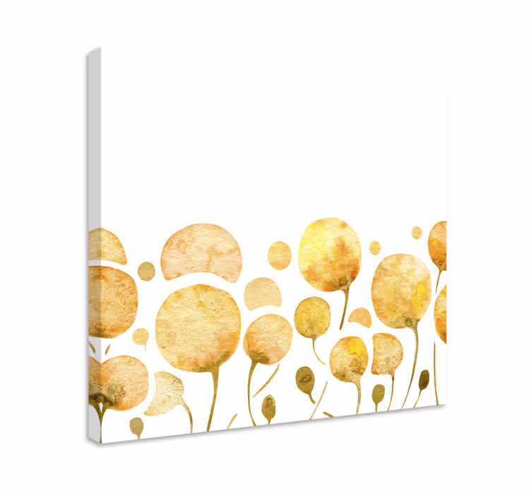 Tableau fleurs et plantes Éclat de fleurs ensoleillées - TenStickers