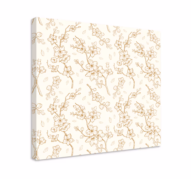 Tableau fleurs et plantes motif de fleurs charmant - TenStickers