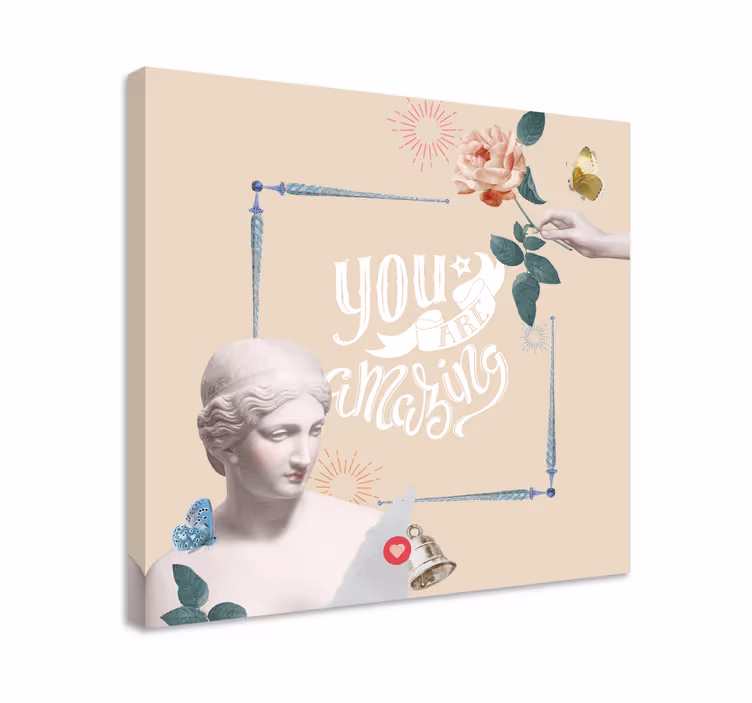Tableau citation vous êtes incroyable - TenStickers