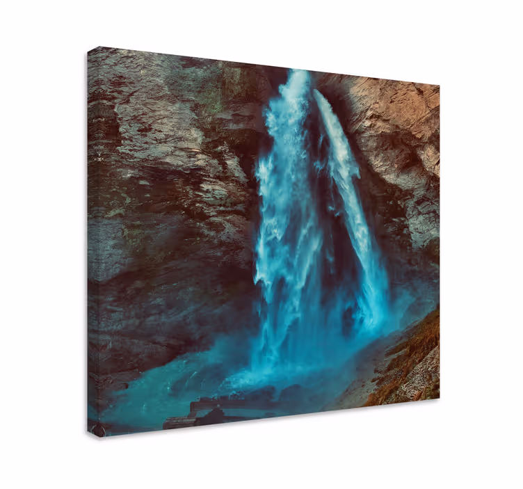 Tableau paysages cascade d'eau - TenStickers