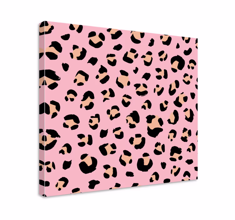 Tableau animaux motif tacheté de léopard - TenStickers