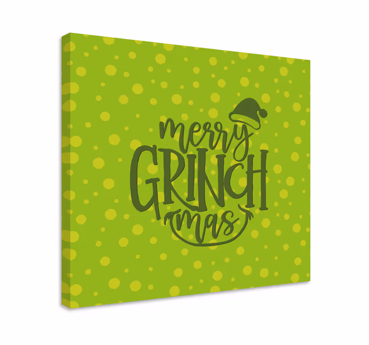 Tableau citation joyeux noël grinch - TenStickers