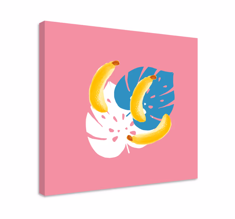 Tableau fruits bananes tropicales - TenStickers