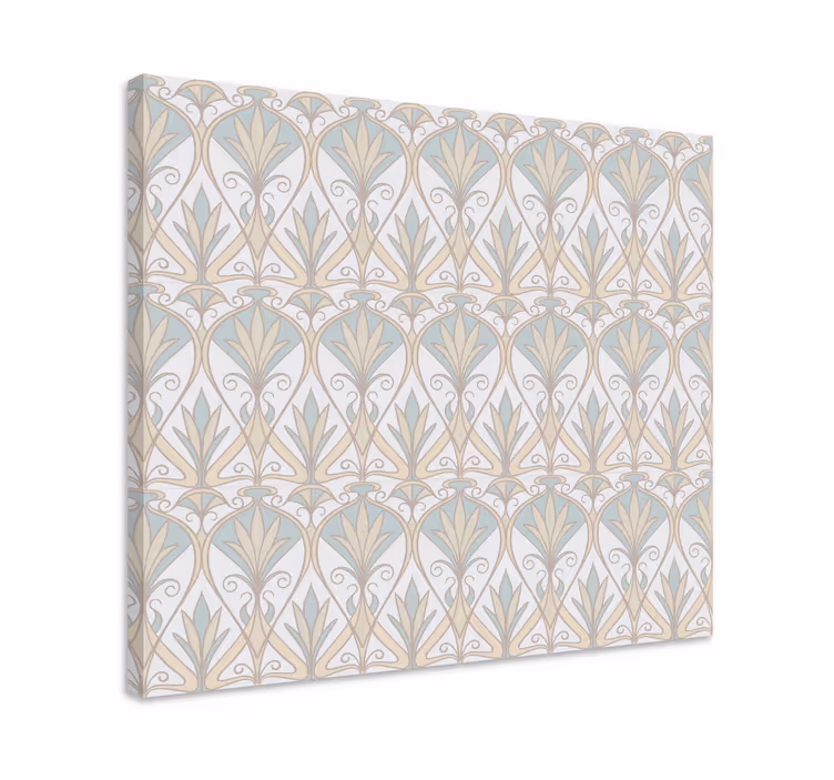 Tableau ornemental motif floral élégant - TenStickers