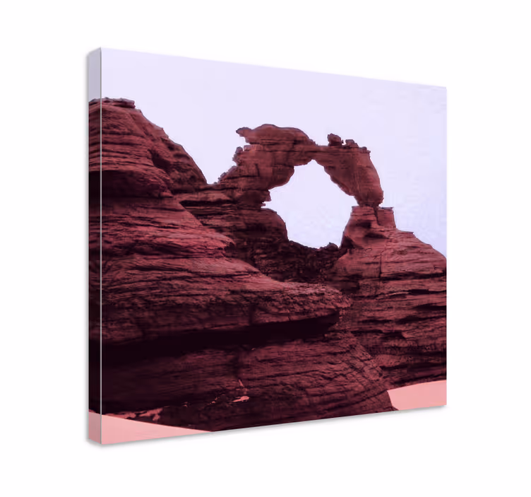 Tableau paysages arche de roche naturelle - TenStickers