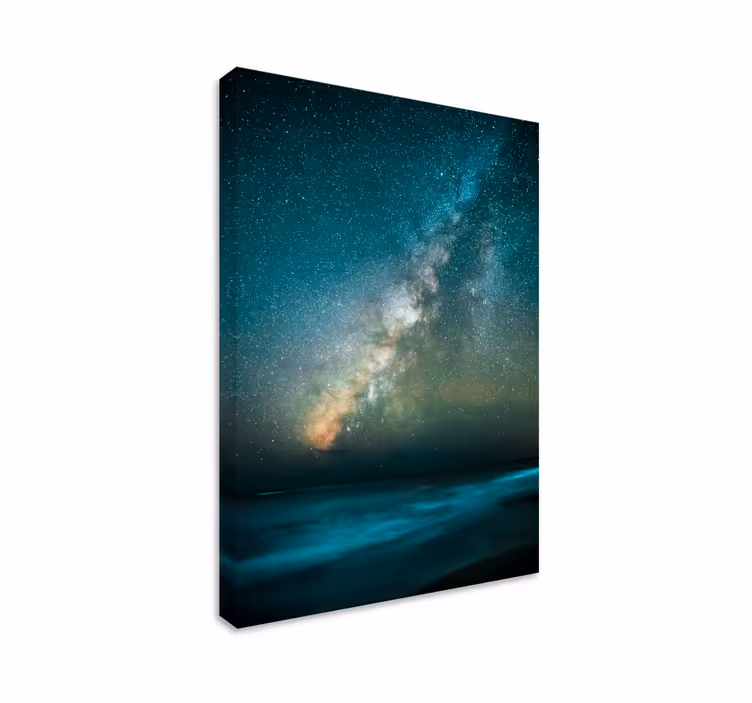 Tableau paysages voie lactée lumineuse - TenStickers