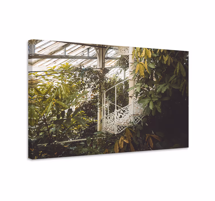 Tableau fleurs et plantes composition de feuillage luxuriant - TenStickers