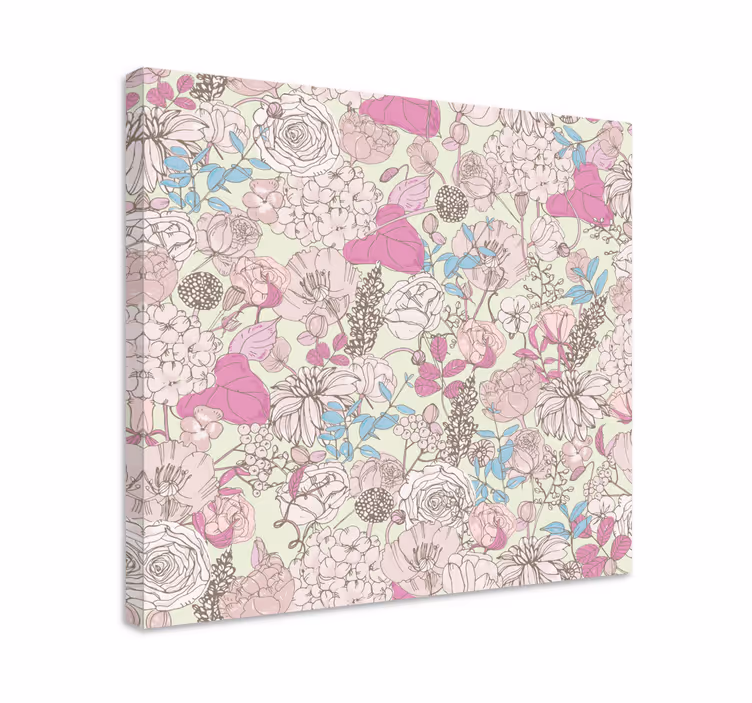 Tableau fleurs et plantes motif bouquet floral - TenStickers