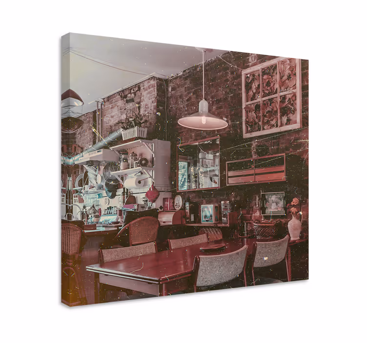 Tableau vintage Cuisine cottage - TenStickers