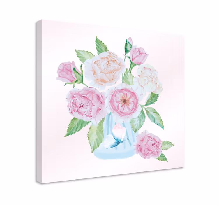 Tableau fleurs et plantes arrangement de bouquet floral - TenStickers