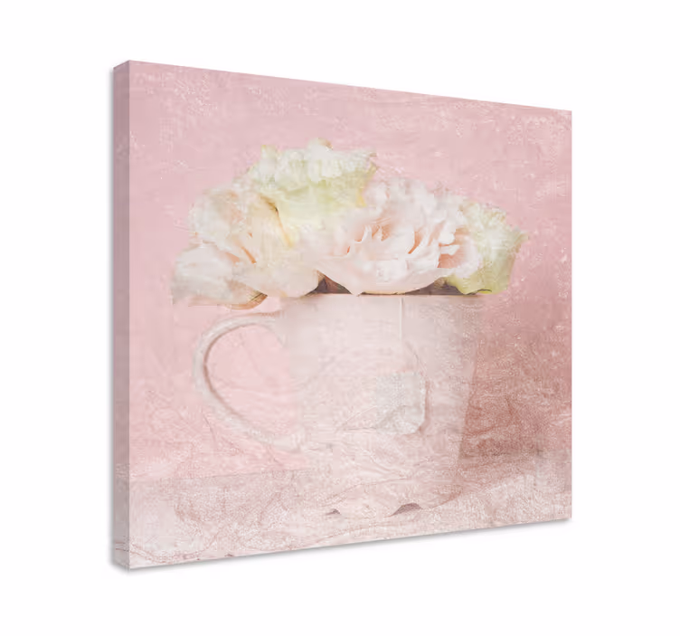 Tableau fleurs et plantes arrangement de fleurs douces - TenStickers