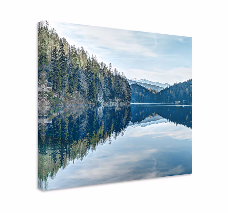 Tableau arbre de vie Nature forêt rivière - TenStickers
