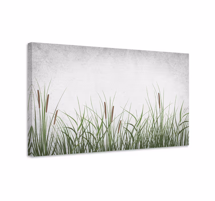Tableau végétal Plantes aquatiques de style scandinave - TenStickers