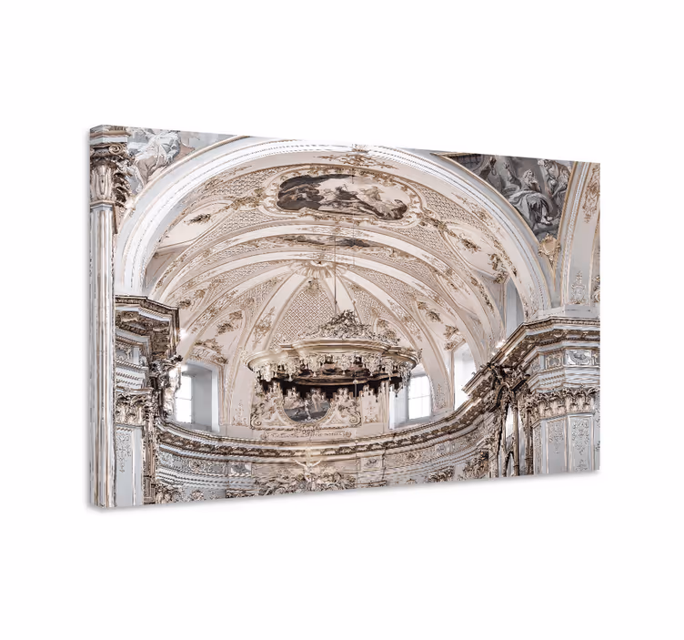 Tableau art détails de l'intérieur d'église - TenStickers