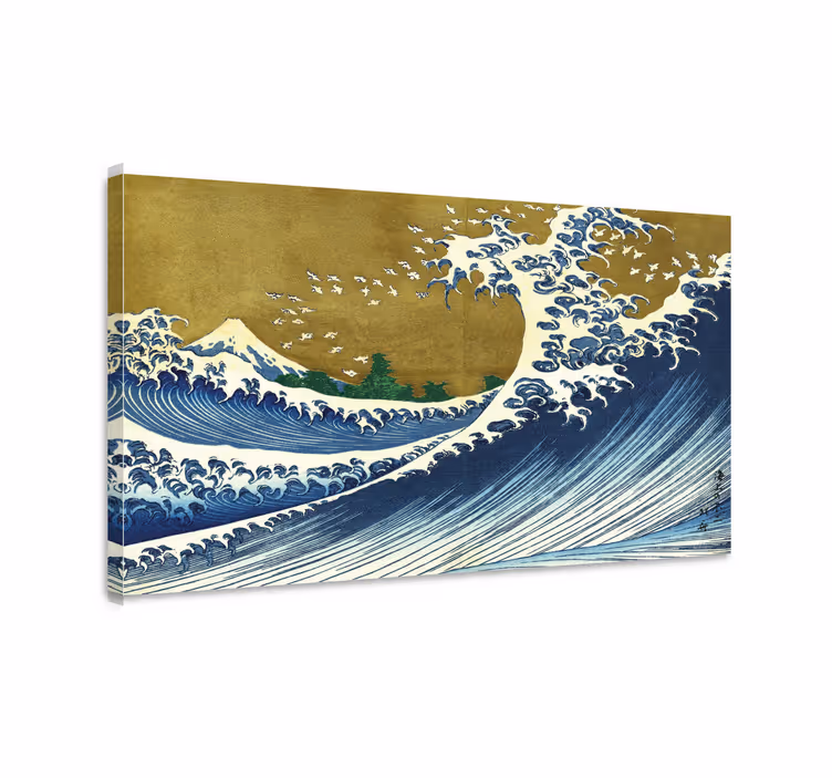 Tableau moderne Kaijo pas fuji - TenStickers