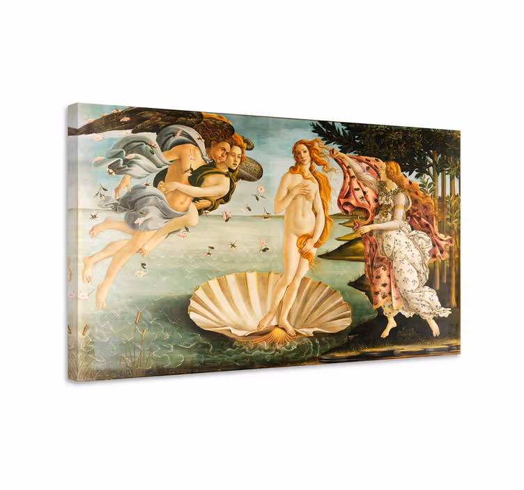 Tableau art La naissance de Vénus - TenStickers