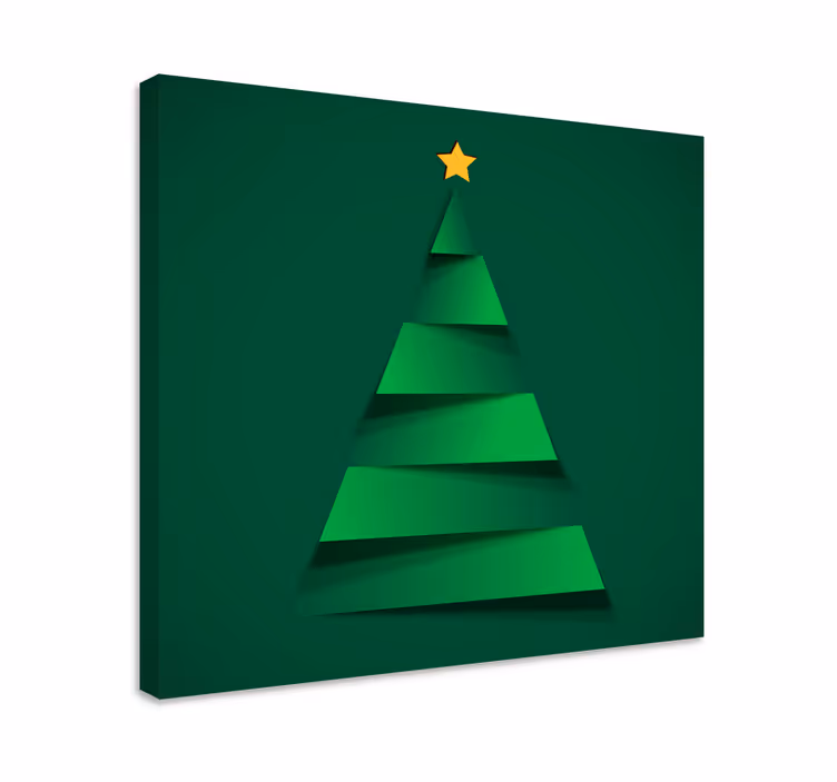 Tableau de noël sapin de noël moderne - TenStickers