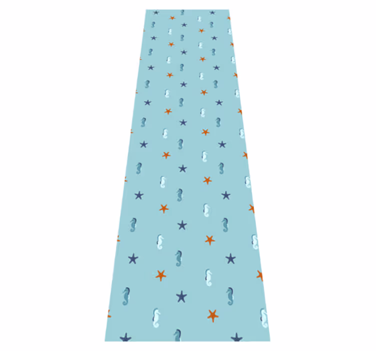 Tapis vinyle animal style marin - TenStickers