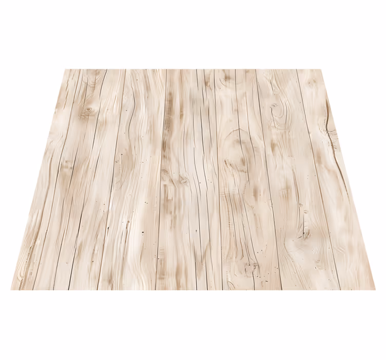 Tapis vinyle salle a manger bois clair pour table - TenStickers