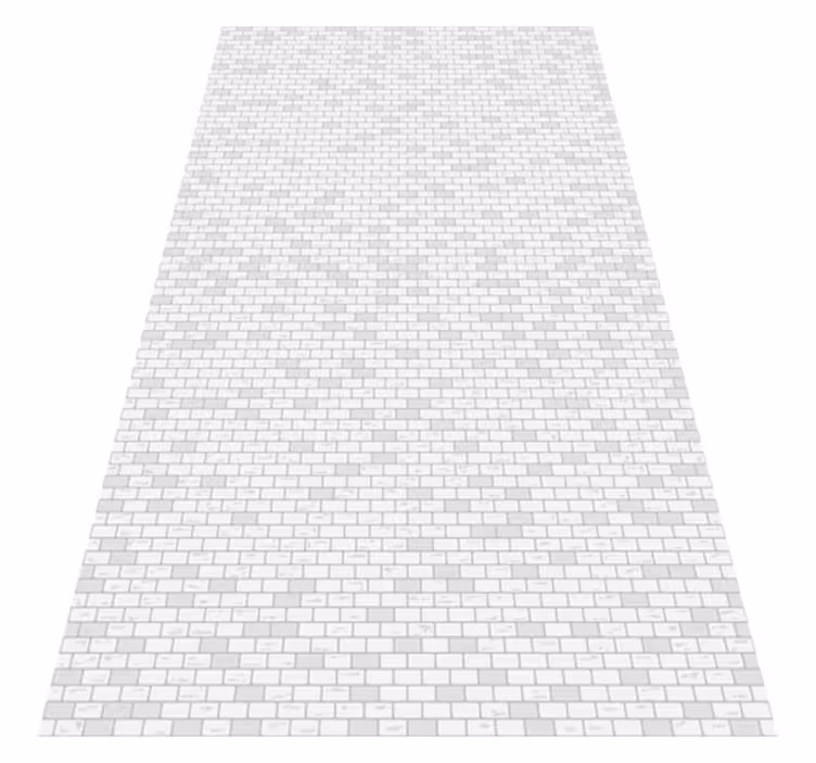 Tapis vinyle cuisine motif brique élégant - TenStickers