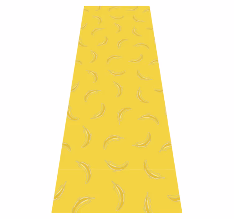 Tapis vinyle cuisine jaunes pantone - TenStickers