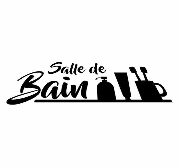 Tapis vinyle salle de bain design moderne - TenStickers