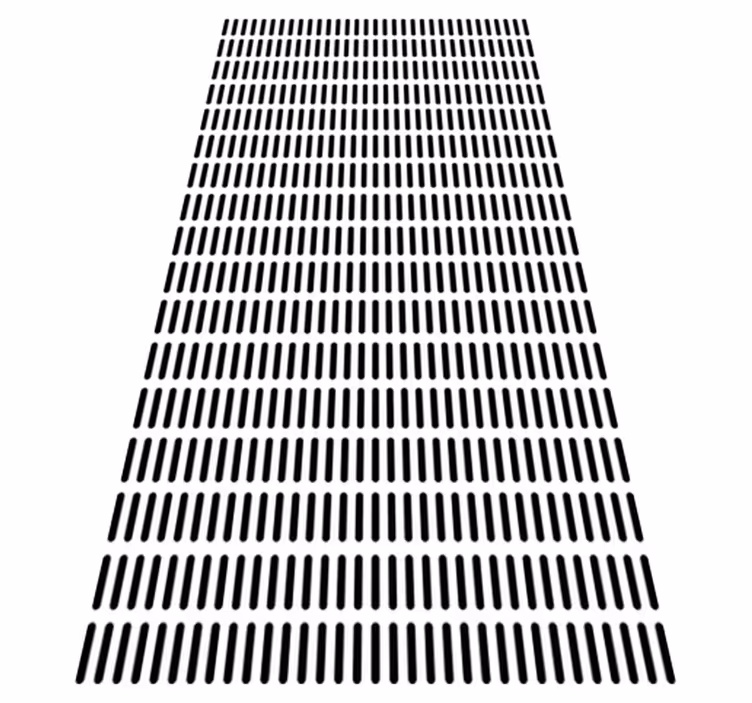 Tapis vinyle salle de bain lignes minimalistes - TenStickers