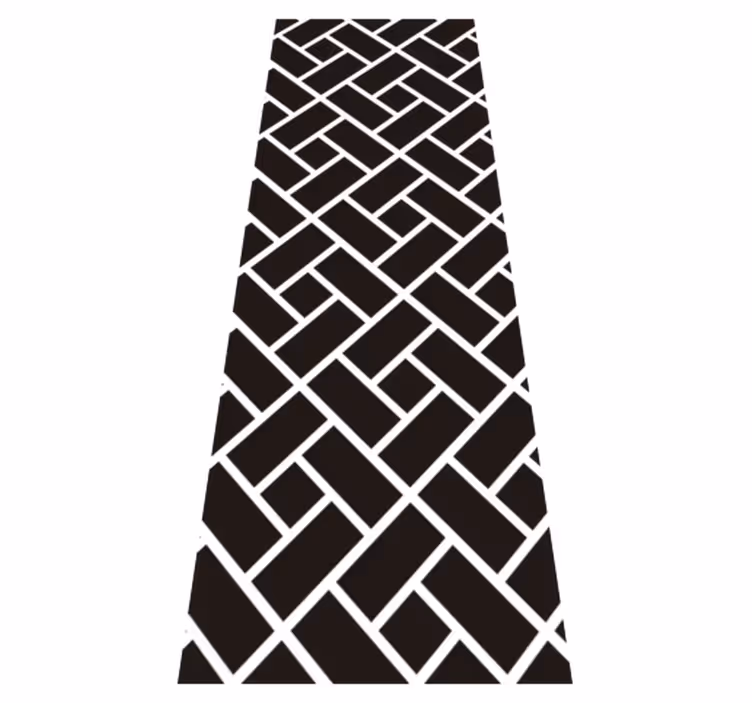 Tapis vinyle salle de bain autocollant pour carrelage - TenStickers