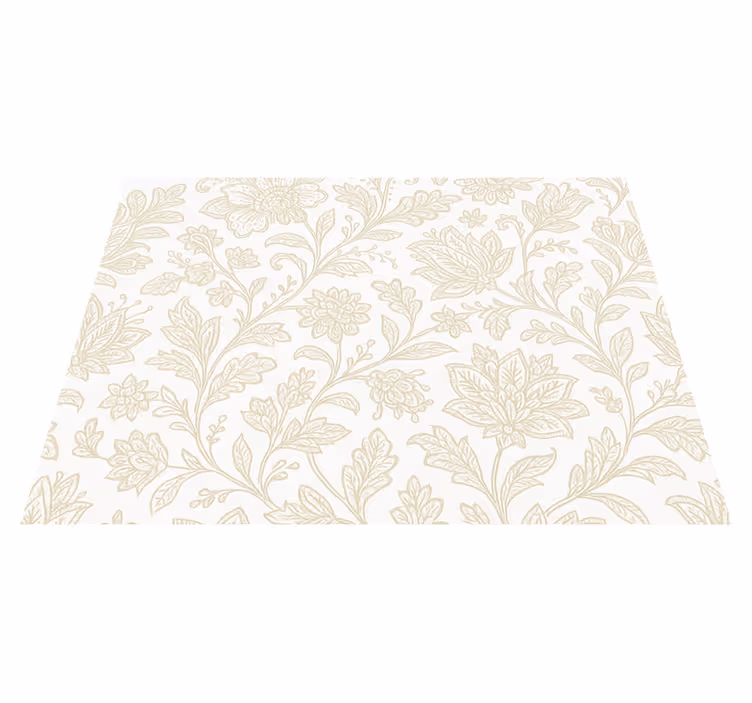Tapis vinyle chambre style bohème décoratif - TenStickers