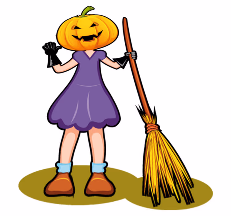 Tapis vinyle pour enfants illustration halloween - TenStickers